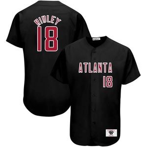 Atlanta Ridley Black Baseball Jersey